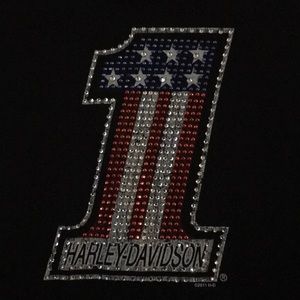 Harley Davidson bling t-shirt
